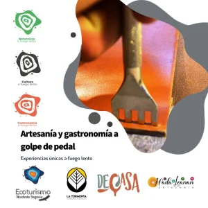 Experiencia Artesanía y gastronomía a golpe de pedal