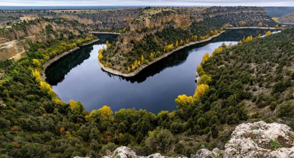 Hoces del Duratón desde la ermita de San Frutos