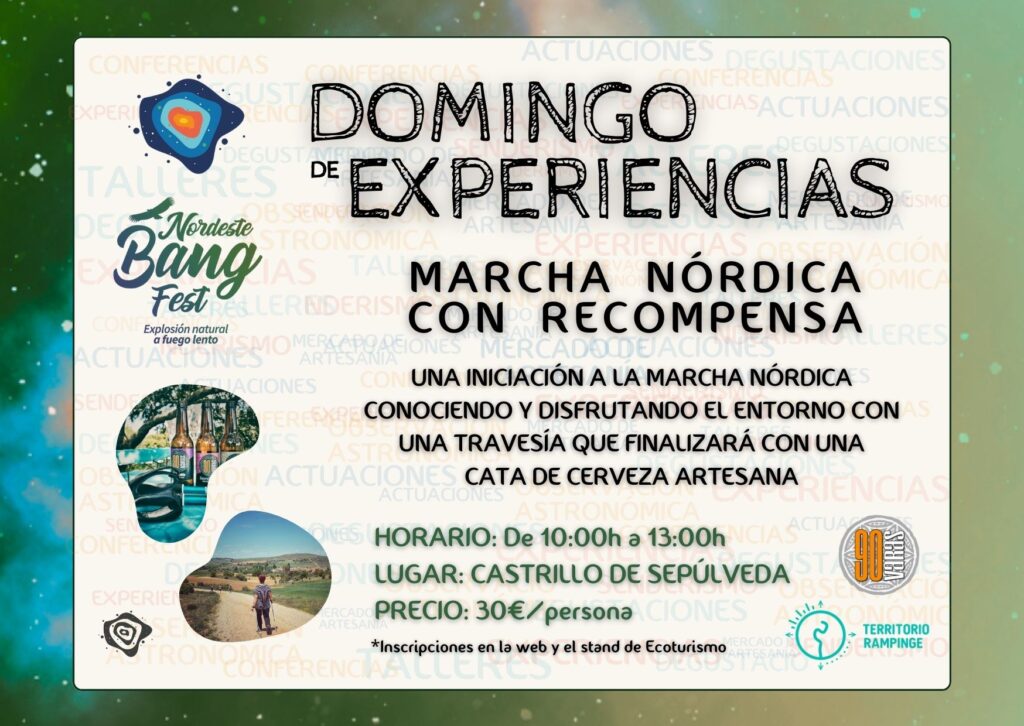 NORDESTE BANG FEST - EXPERIENCIAS marcha nórdica con recompensa